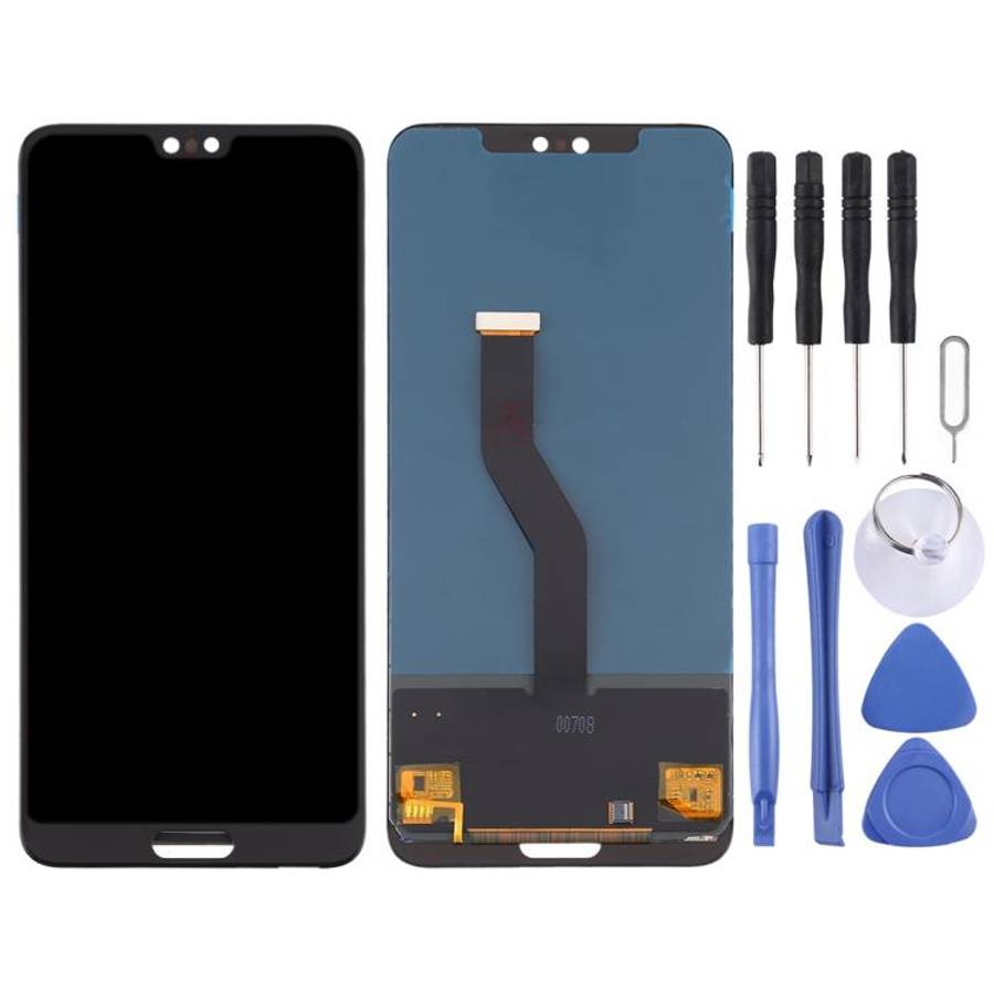 TFT Material LCD Screen and Digitizer Full Assembly for Huawei P20 Pro, For Huawei P20 Pro(TFT Ma...