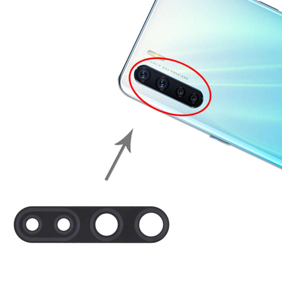 For OPPO A91 10pcs Back Camera Lens, For OPPO A91