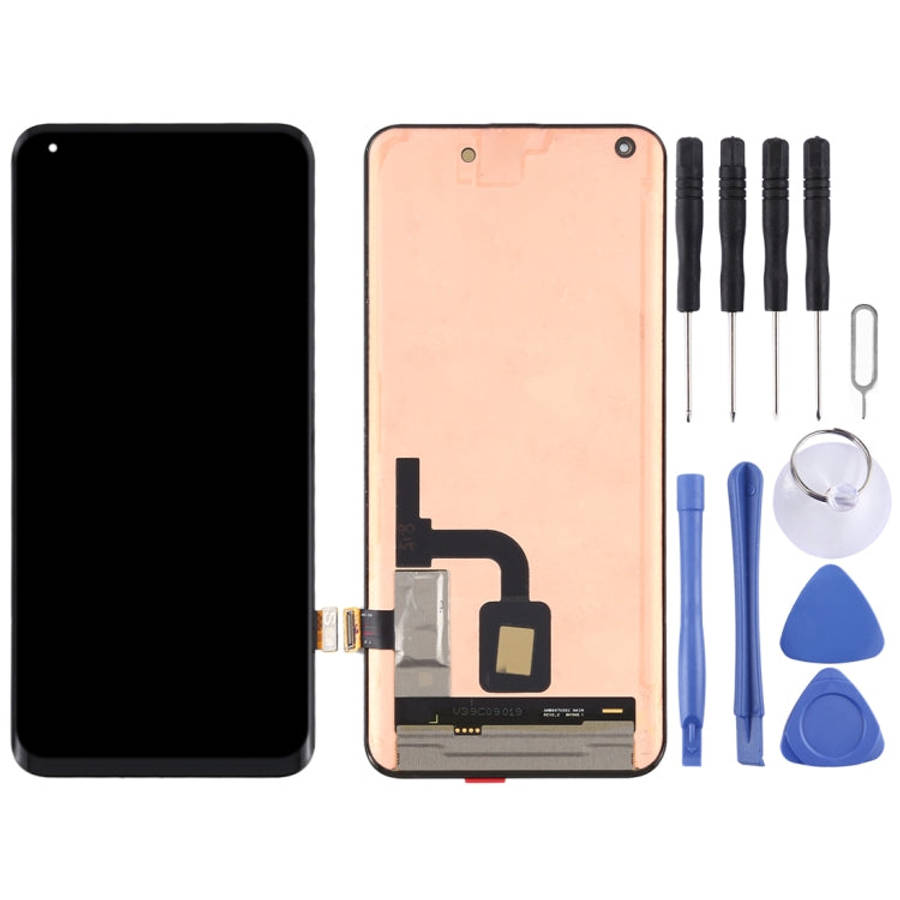 Original AMOLED Material LCD Screen and Digitizer Full Assembly for Xiaomi Mi 10 / Mi 10 Pro (S V...
