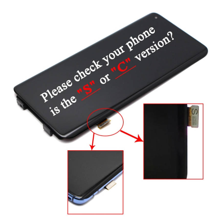 Original AMOLED Material LCD Screen and Digitizer Full Assembly for Xiaomi Mi 10 / Mi 10 Pro (S V...