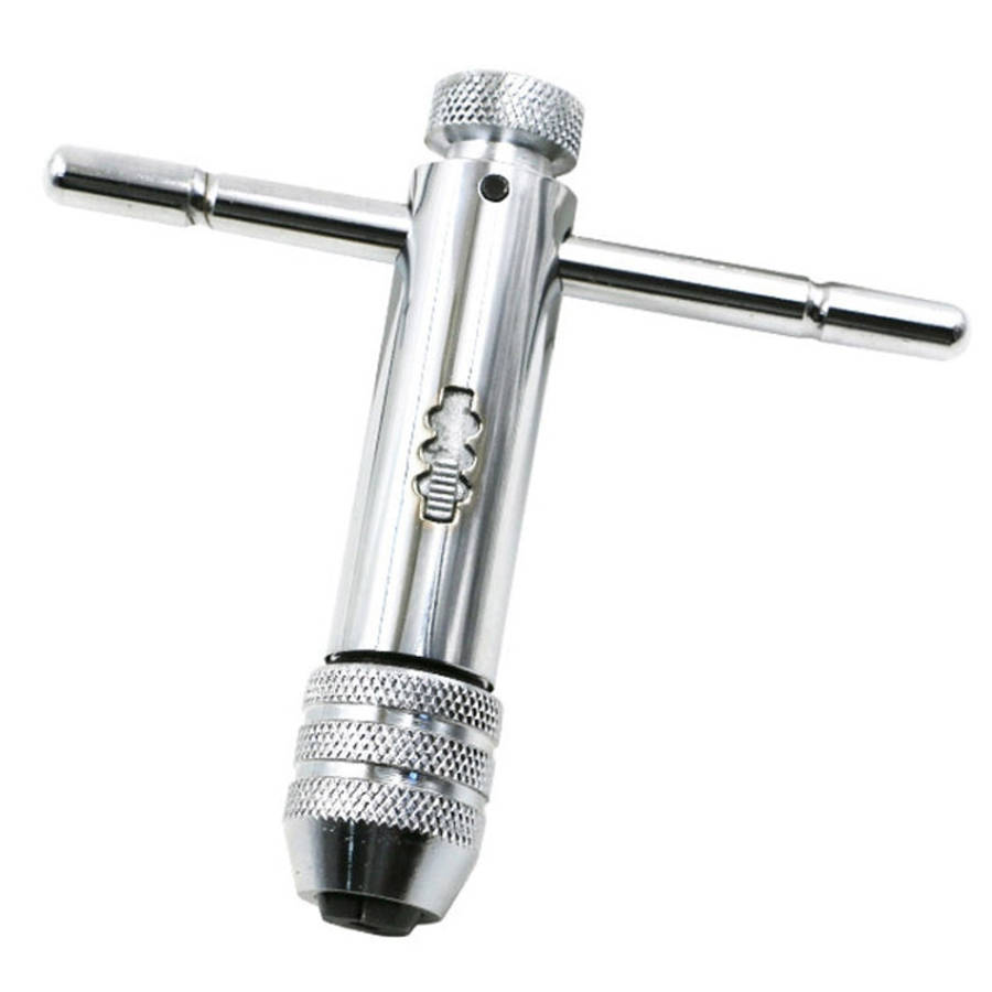 M5-M12 Lengthened Adjustable Ratchet Wrench with Positive and Reverse Tap Wrench, M5-M12