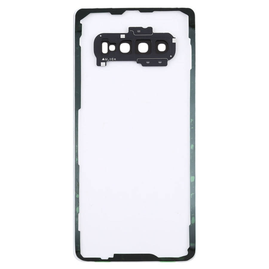 For Samsung Galaxy S10+ SM-G9750 G975F Transparent Battery Back Cover with Camera Lens Frame, For...