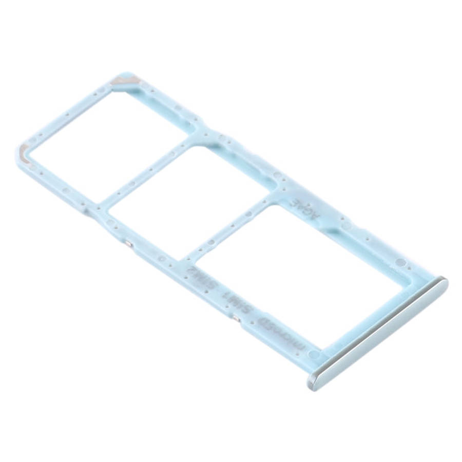 For Samsung Galaxy A71 SIM Card Tray + SIM Card Tray + Micro SD Card Tray, For Samsung Galaxy A71...
