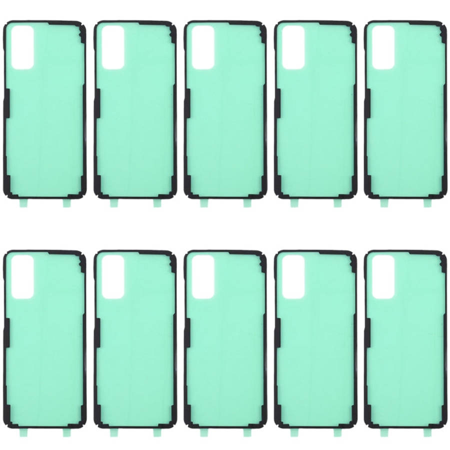 For Samsung Galaxy S20 10pcs Back Housing Cover Adhesive, For Samsung Galaxy S20