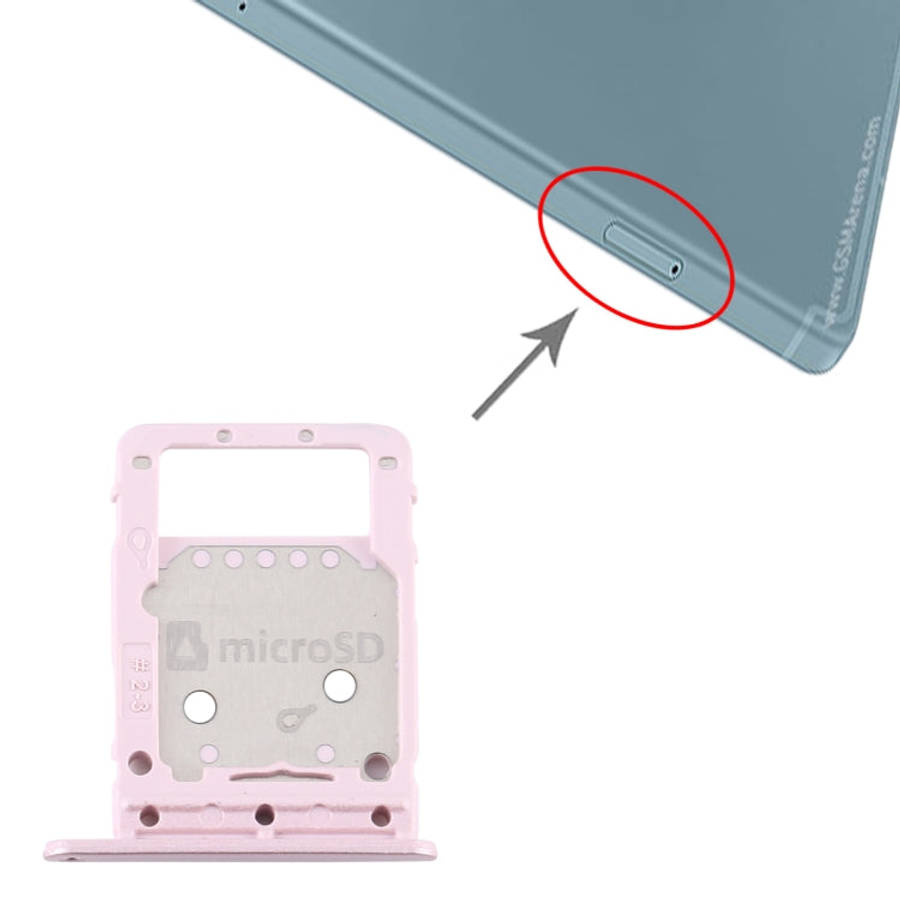 For Samsung Galaxy Tab S6 Lite / SM-P615 SIM Card Tray + Micro SD Card Tray, For Samsung Galaxy T...