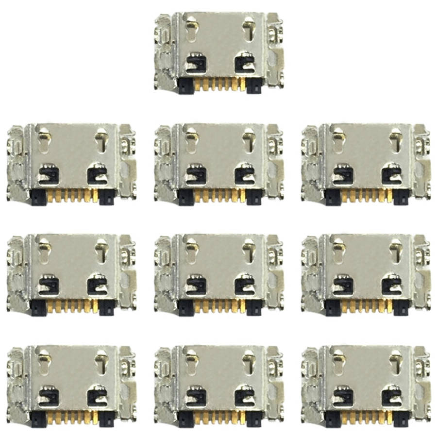 10pcs Charging Port Connector for Galaxy M10 / M105F / A10 / A105F / A7 (2018) / A750F / A7500, F...