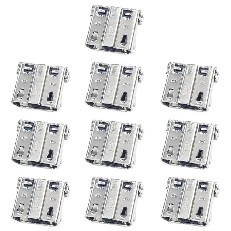 10pcs Charging Port Connector for Galaxy S4 / E250S / E250K / E300S / E300L / S4 Zoom SM-C101, Fo...