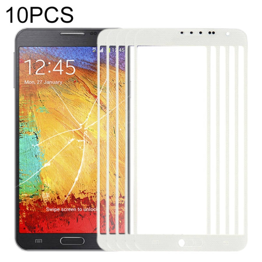 For Samsung Galaxy Note 3 Neo / N7505  10pcs Front Screen Outer Glass Lens , For Samsung Galaxy N...