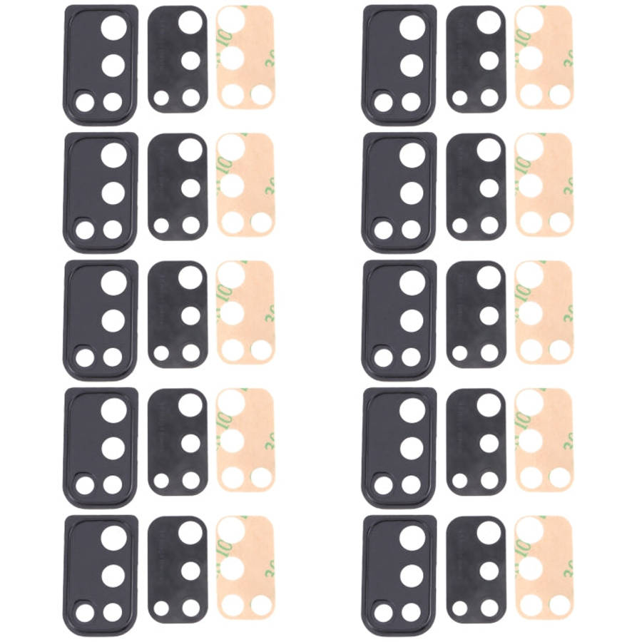 For Samsung Galaxy M21 SM-M215 10pcs Camera Lens Cover, For Samsung Galaxy M21