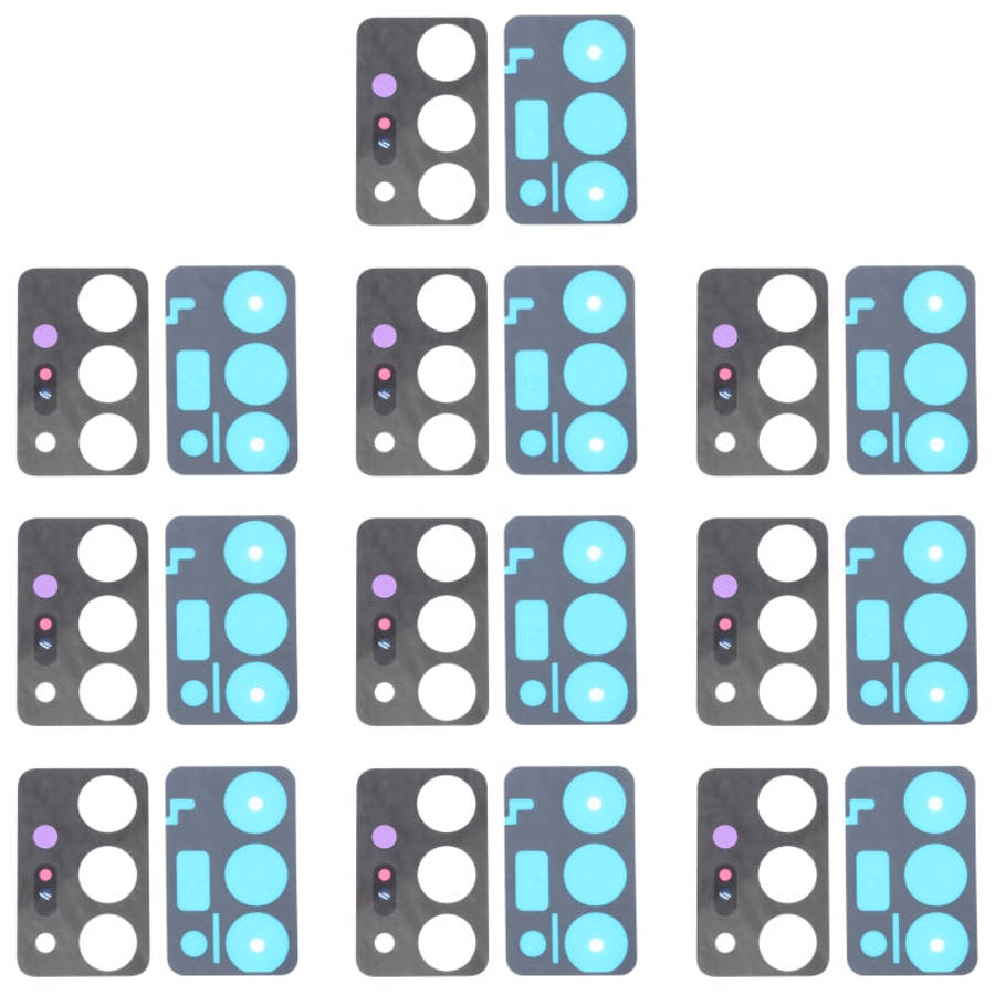 For Samsung Galaxy Note20 Ultra 5G SM-N986 10pcs Back Camera Lens, For Samsung Galaxy Note20 Ultr...