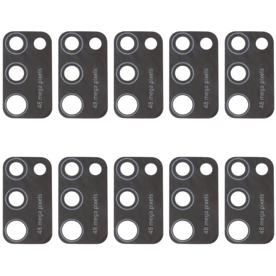 For Samsung Galaxy A41 SM-A415 10pcs Back Camera Lens, For Samsung Galaxy A41