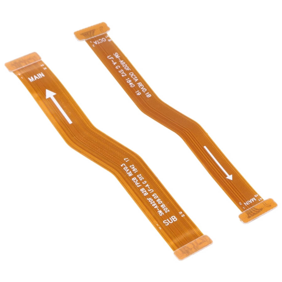 For Samsung Galaxy A9 (2018) SM-A920 1 Pair Original Motherboard Flex Cable, For Samsung Galaxy A...
