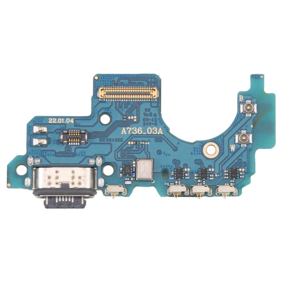 For Samsung Galaxy A73 SM-A736 OEM Charging Port Board with IC, For Samsung Galaxy A73