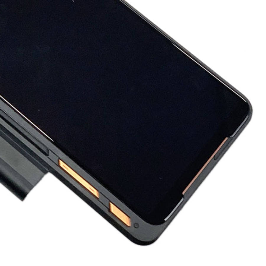 Game Expansion LCD Screen and Digitizer Full Assembly for Asus ROG Phone II ZS660KL, For Asus ROG...
