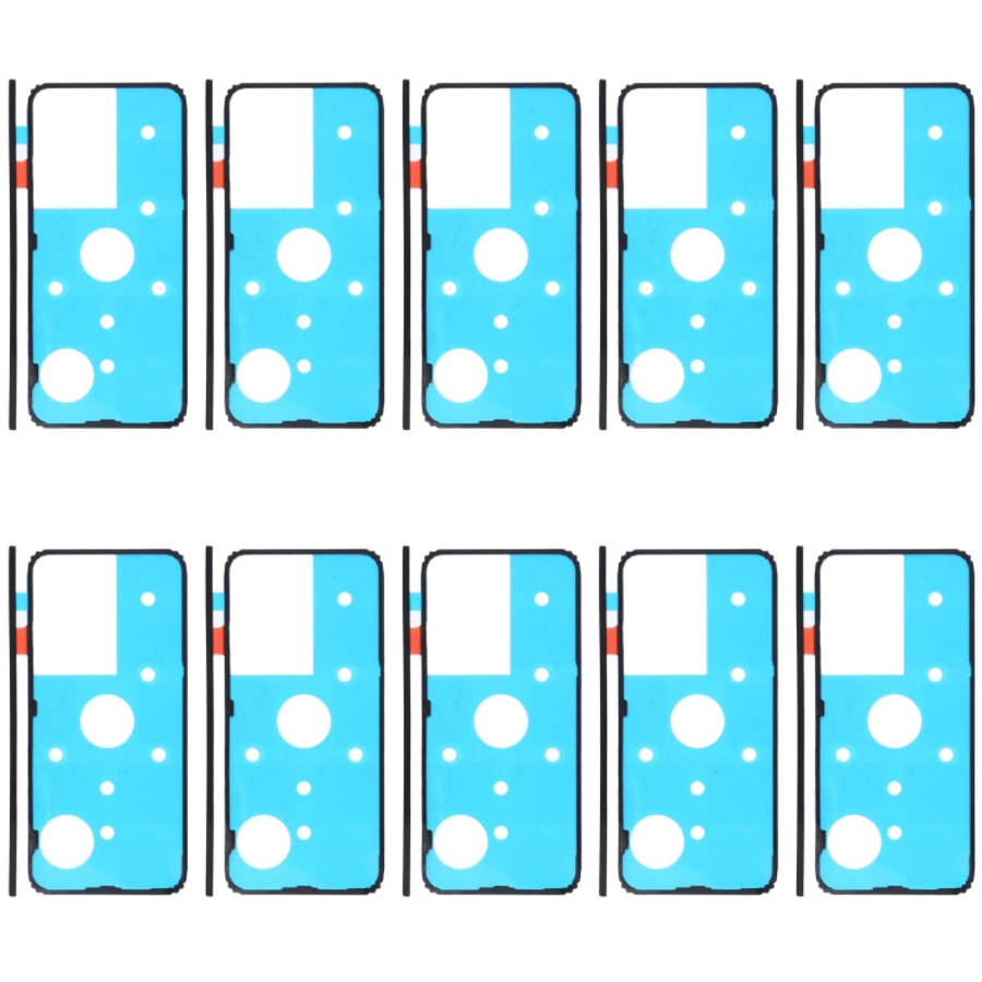 10 PCS Back Housing Cover Adhesive for Xiaomi Mi Note 10 Lite, For Xiaomi Mi Note 10 Lite