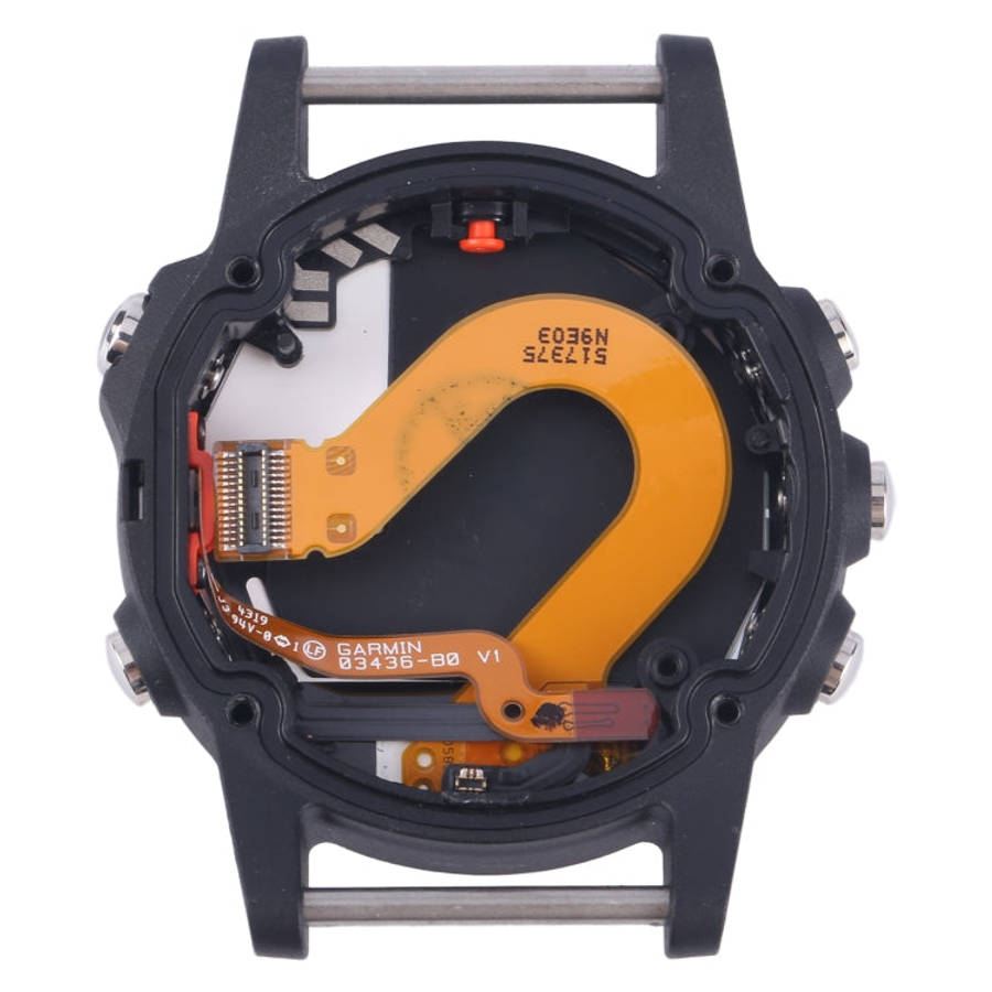 LCD Screen and Digitizer Full Assembly With Frame for Garmin Fenix 5S Plus Sapphire Version, For ...