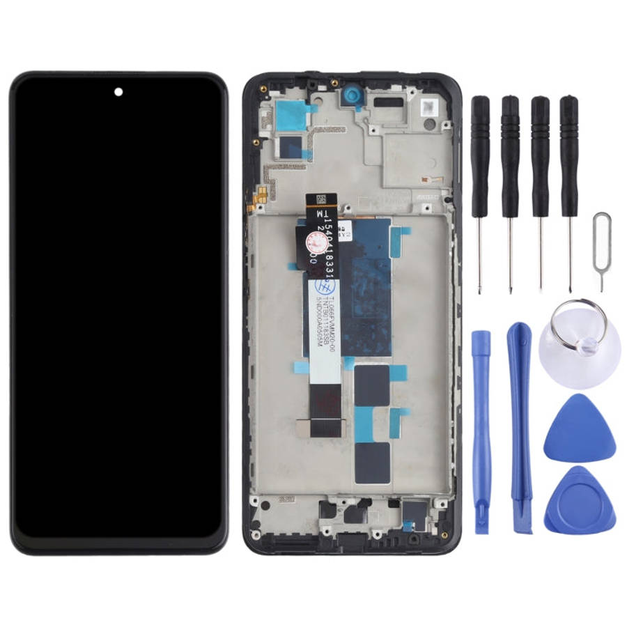 Original LCD Screen and Digitizer Full Assembly With Frame for Xiaomi Redmi Note 10 Pro 5G / Poco...