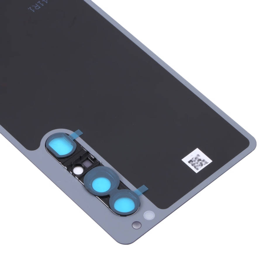 Original Battery Back Cover with Camera Lens Frame for Sony Xperia 1 III, For Sony Xperia 1 III, ...