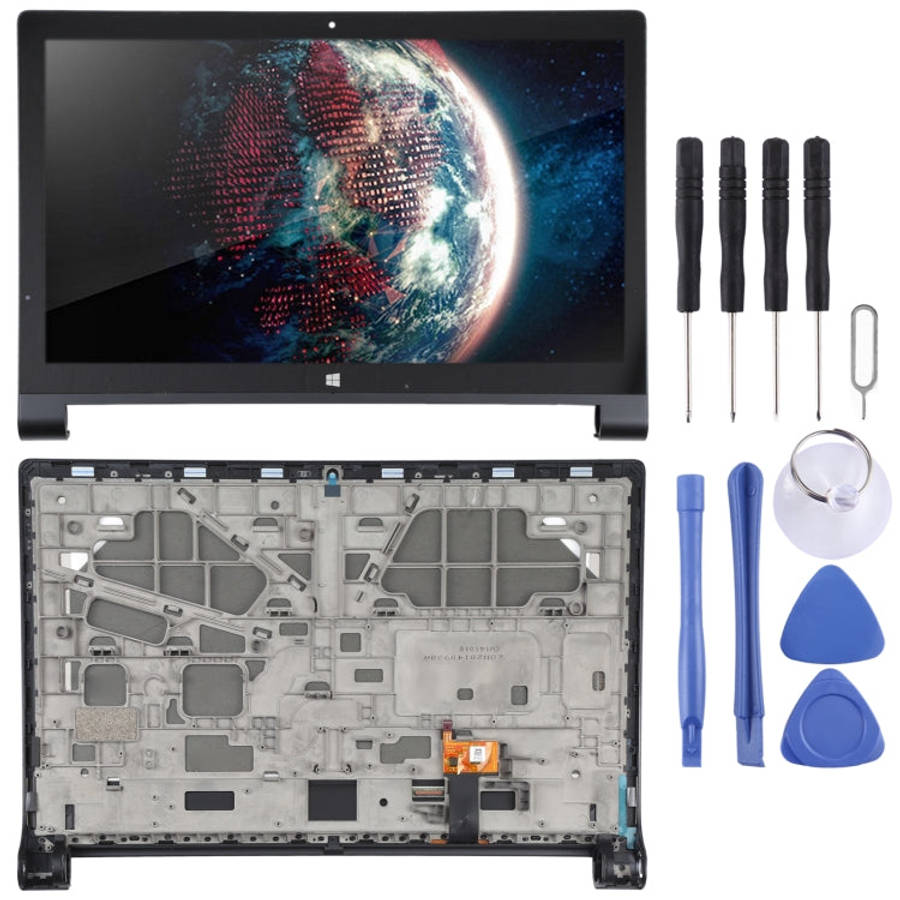 LCD Screen and Digitizer Full Assembly with Frame for Lenovo YOGA Tablet 2 Pro 1371F, For Lenovo ...