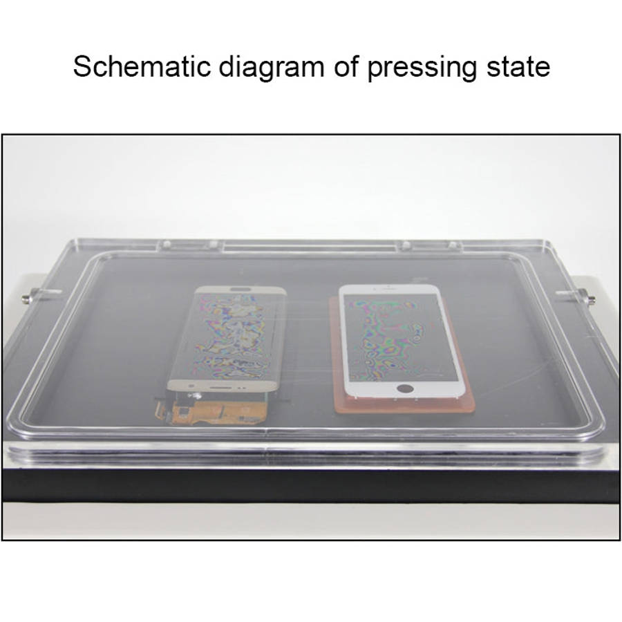 TBK-408A 15 inch Mobile Phone LCD Automatic Laminating Machine Transparent Cover and Autoclave Bu...