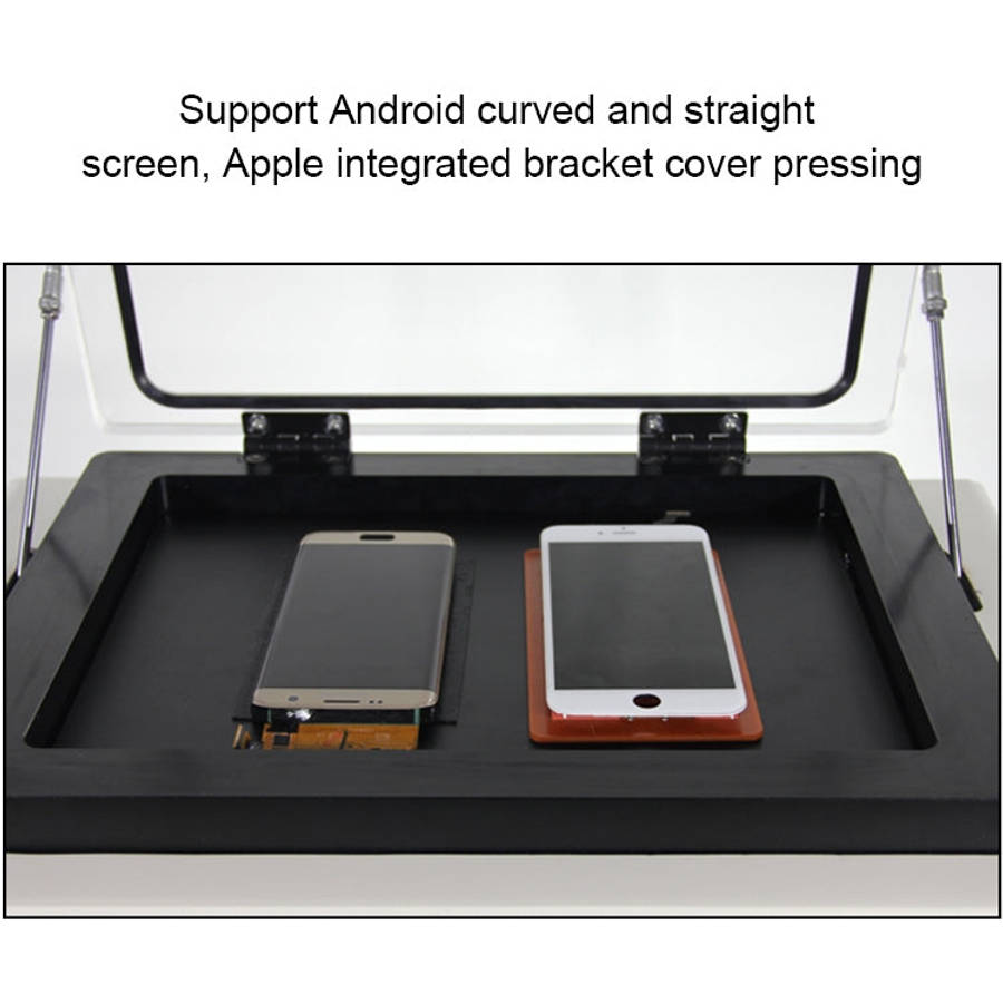 TBK-408A 15 inch Mobile Phone LCD Automatic Laminating Machine Transparent Cover and Autoclave Bu...