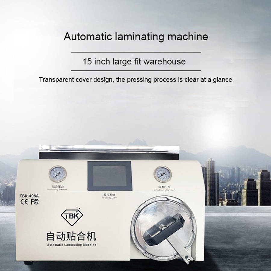 TBK-408A 15 inch Mobile Phone LCD Automatic Laminating Machine Transparent Cover and Autoclave Bu...