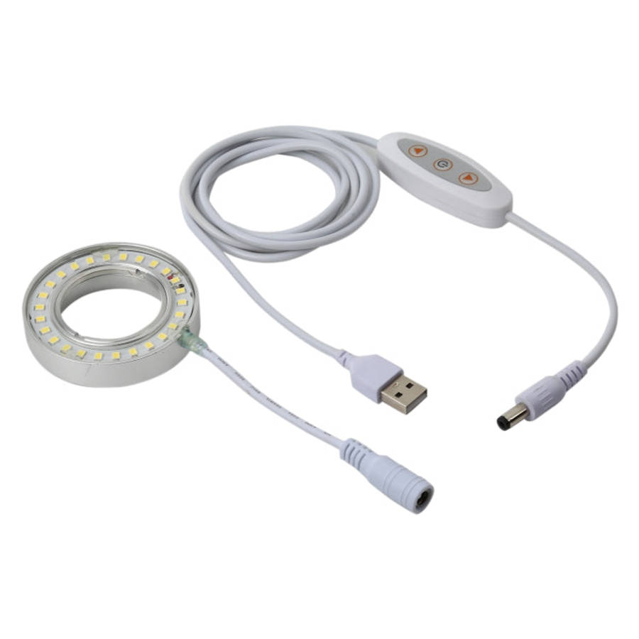 LED Ring Light Source for Microscope, 65mm