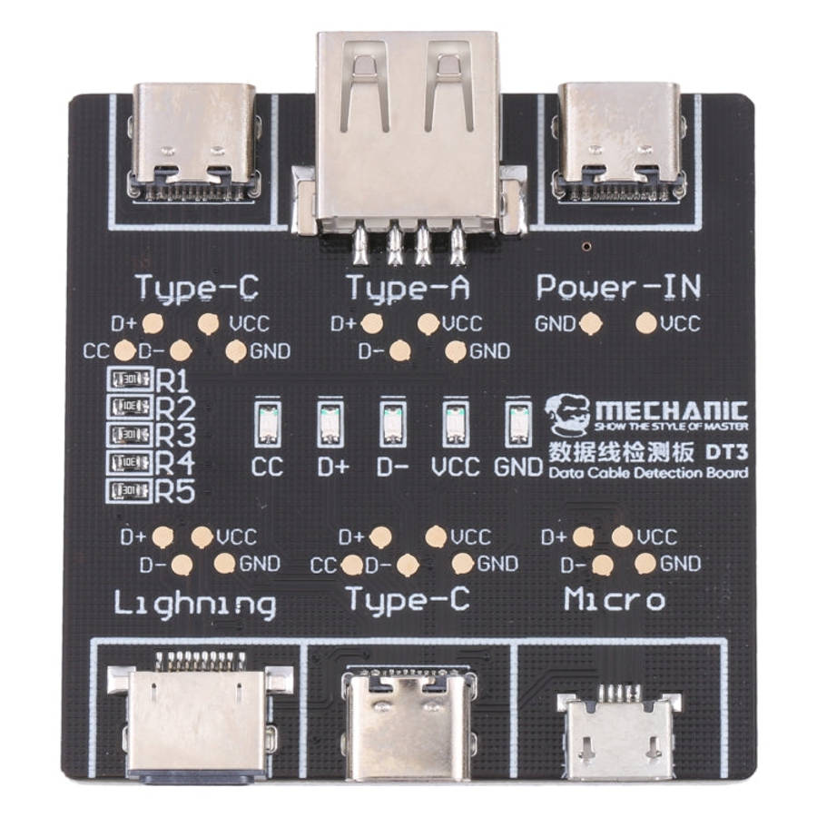 MECHANIC DT3 USB Data Cable Detection Board Short Circuit On-Off Switching Tester, DT3 Tester