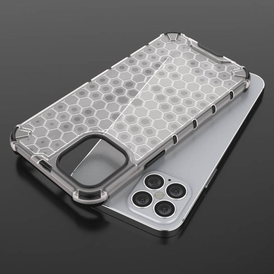 For iPhone 12 Pro 6.1 inch Shockproof Honeycomb PC + TPU Case, For iPhone 12 / 12 Pro