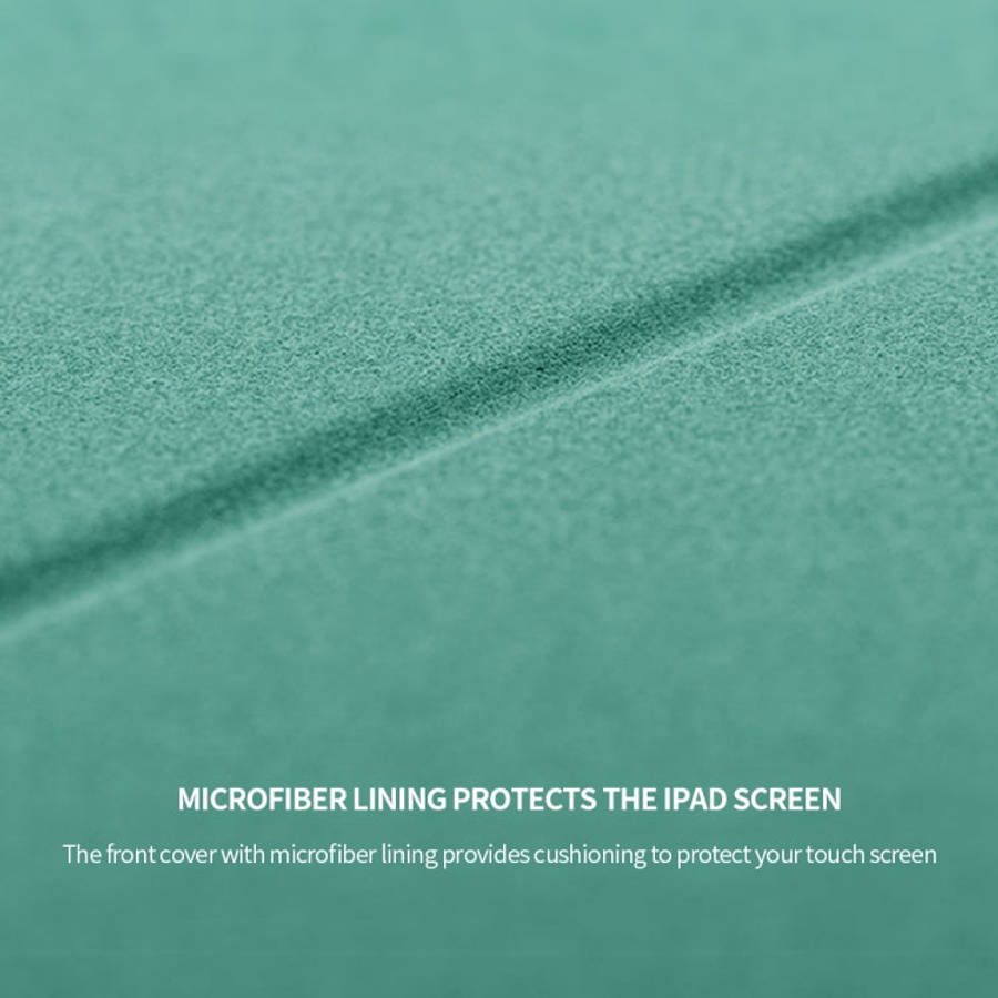 For iPad 10.2 inch 2019 / iPad Pro 10.5 inch Three-folding Surface PU Leather TPU Matte Soft Bott...