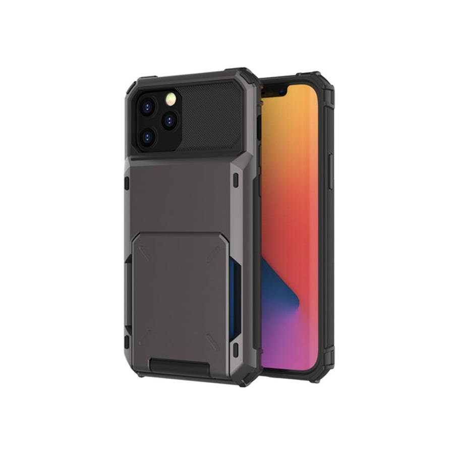 For iPhone 12 Pro Max Scratch-Resistant Shockproof Heavy Duty Rugged Armor Protective Case with C...