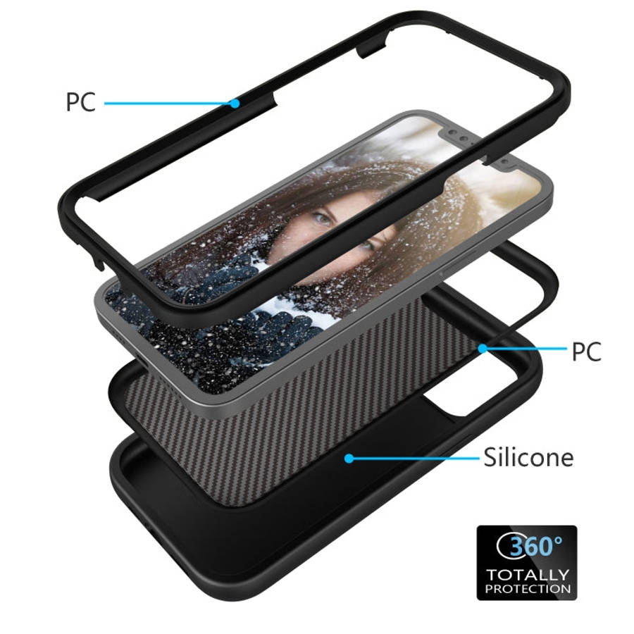 For iPhone 12 Pro / 12 Max Wave Pattern 3 in 1 Silicone+PC Shockproof Protective Case, For iPhone...