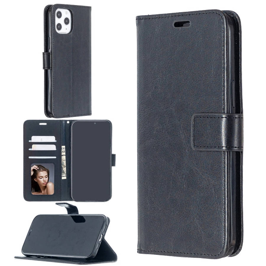 For iPhone 12 Pro Max Crazy Horse Texture Horizontal Flip Leather Case with Holder & Card Slots &...