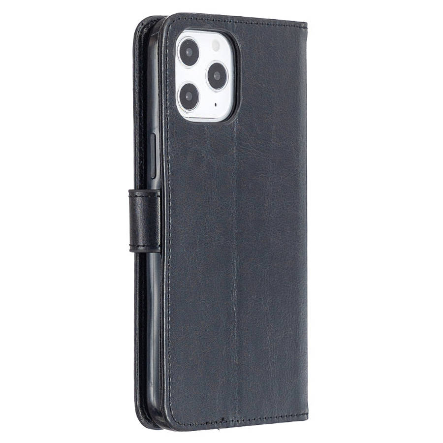 For iPhone 12 Pro Max Crazy Horse Texture Horizontal Flip Leather Case with Holder & Card Slots &...
