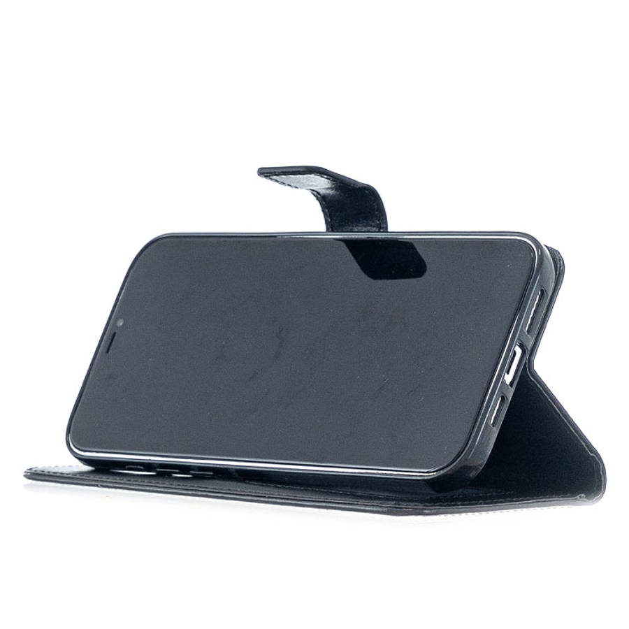 For iPhone 12 Pro Max Crazy Horse Texture Horizontal Flip Leather Case with Holder & Card Slots &...