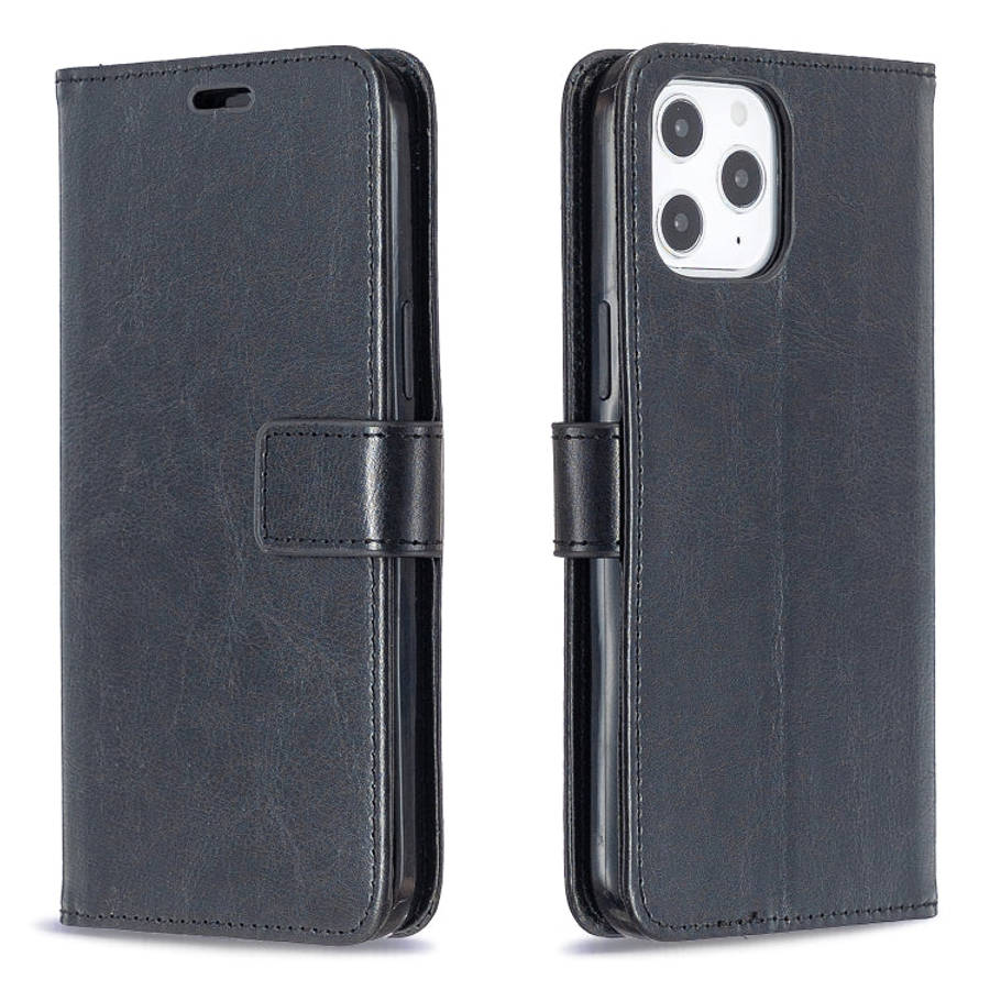 For iPhone 12 Pro Max Crazy Horse Texture Horizontal Flip Leather Case with Holder & Card Slots &...