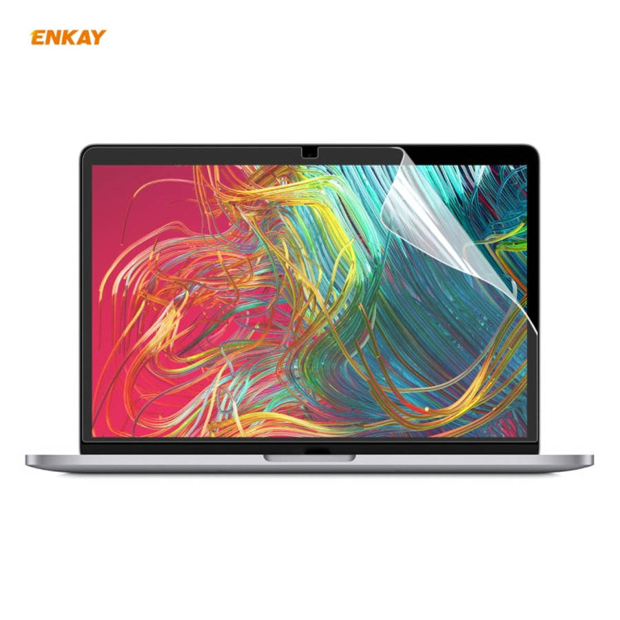 ENKAY For MacBook Pro 16 inch A2141 (2019) Laptop Clear HD PET Screen Protector, For MacBook Pro ...