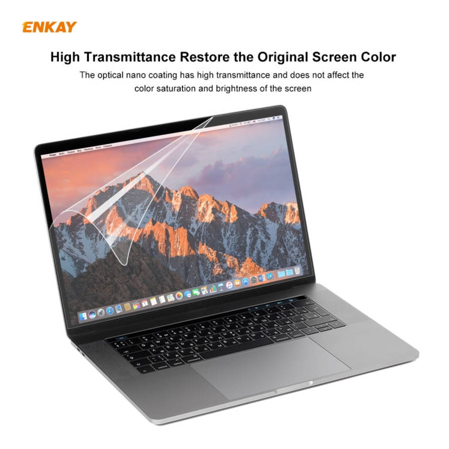 ENKAY For MacBook Pro 16 inch A2141 (2019) Laptop Clear HD PET Screen Protector, For MacBook Pro ...