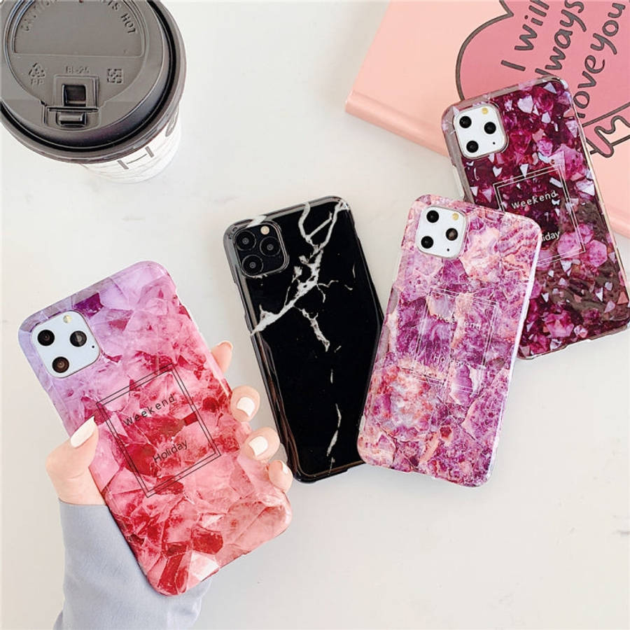 TPU Smooth Marbled IMD Mobile Phone Case, For iPhone 12 mini, For iPhone 12 / 12 Pro, For iPhone ...