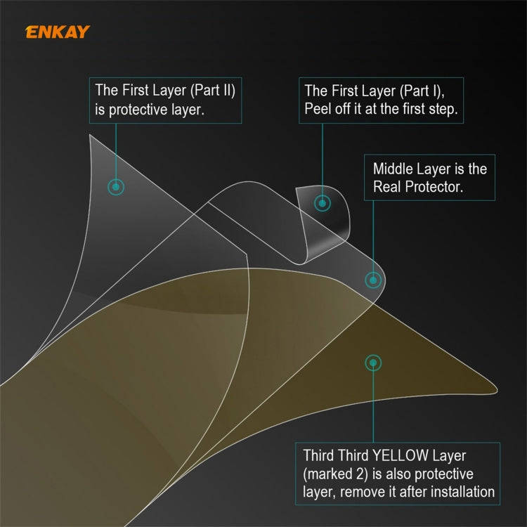 ENKAY Hat-Prince 0.1mm 3D Full Screen Protector Explosion-proof Hydrogel Film