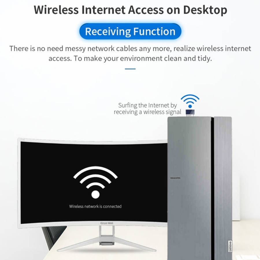 COMFAST CF-723B Mini 2 in 1 USB Bluetooth WiFi Adapter 150Mbps Wireless Network Card Receiver, CF...
