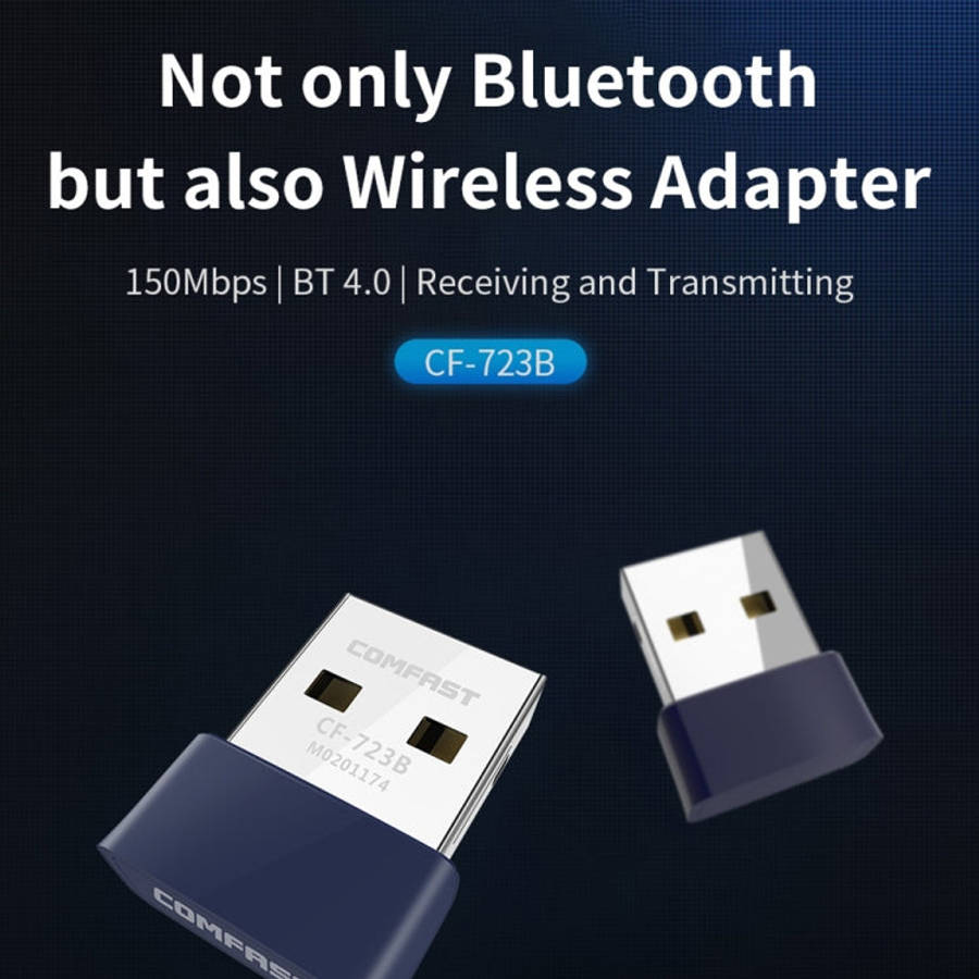 COMFAST CF-723B Mini 2 in 1 USB Bluetooth WiFi Adapter 150Mbps Wireless Network Card Receiver, CF...