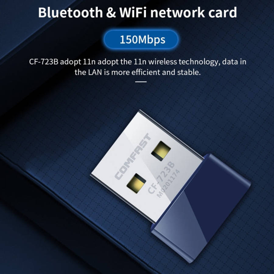 COMFAST CF-723B Mini 2 in 1 USB Bluetooth WiFi Adapter 150Mbps Wireless Network Card Receiver, CF...