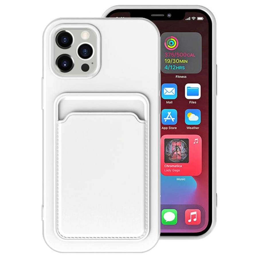 TPU + Flannel Lining Shockproof  Case with Card Slots, For iPhone 12 Pro Max, For iPhone 12 Pro, ...