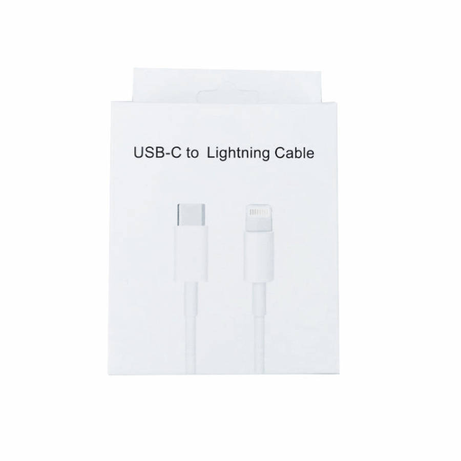 XJ-61 12W USB-C / Type-C to 8 Pin PD Fast Charging Cable, 1m, 1.5m, 2m