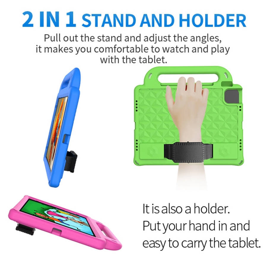 Diamond Series EVA Anti-Fall Shockproof Sleeve Protective Shell Case with Holder & Strap, For iPa...