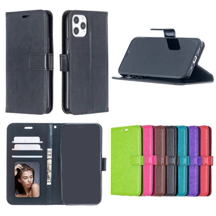 Crazy Horse Texture Horizontal Flip Leather Case with Holder & Card Slots & Wallet & Photo Frame ...