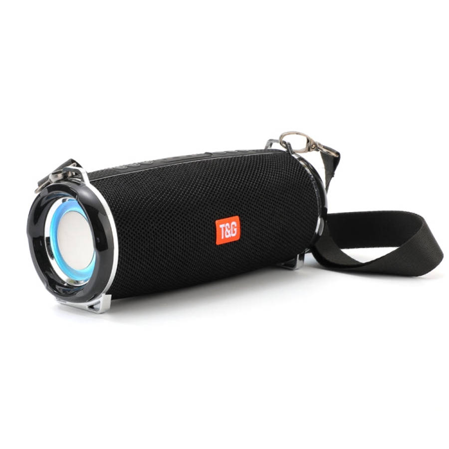 T&G TG192 LED Flashing Light Portable Wireless Bass 3D Stereo Bluetooth Speaker, Support FM / TF ...