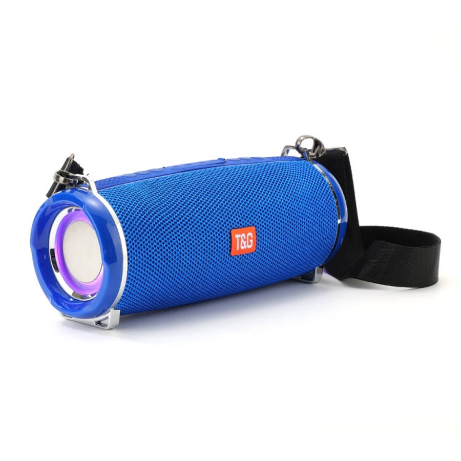 T&G TG192 LED Flashing Light Portable Wireless Bass 3D Stereo Bluetooth Speaker, Support FM / TF ...