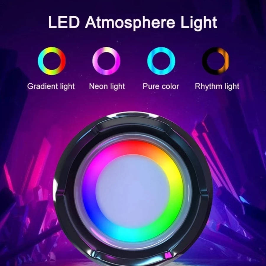T&G TG192 LED Flashing Light Portable Wireless Bass 3D Stereo Bluetooth Speaker, Support FM / TF ...